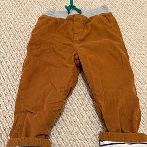 Baby Boden Brown Kids Corduroy Pants